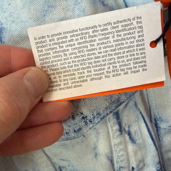 HERON PRESTON: Men's Overdyed Button Up Denim Jacket - S - Picture 10 of 13